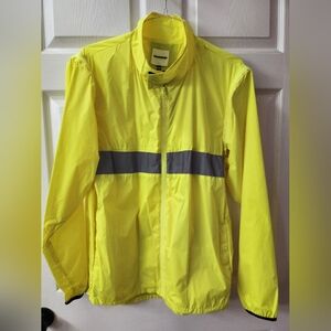 Fashion Nova Neon Yellow Reflective Jacket